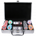 Набор для Покера 200 фишек в металлическом кейсе в ассортименте